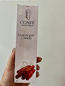 Incenso Natural Loucos por Canela - Prosperidade