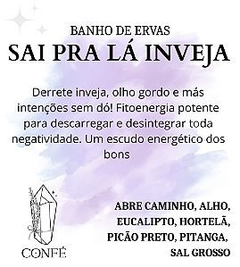 Banho de Ervas  - Sai pra lá Inveja( EDIÇÃO ESPECIAL )