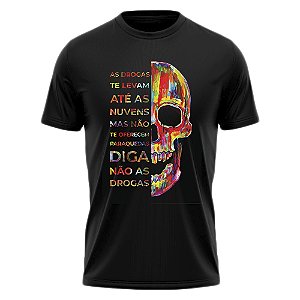 Camiseta Prevenção as Drogas