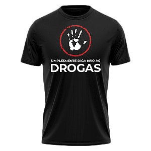 Camiseta Prevenção as Drogas