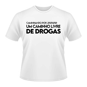 Camiseta Prevenção as Drogas