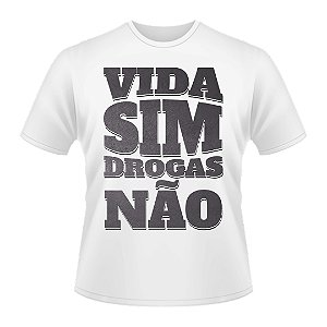 Camiseta Prevenção as Drogas