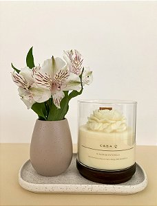 Vela Flor de Patchouli 400g