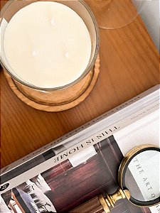 Vela Luxo 400g - Flor de Patchouli