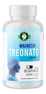 Magnésio Treonato 500mg 60 cápsulas FitMix