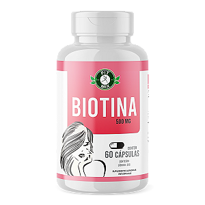 Biotina 500mg 60 Cápsulas Fit Mix 🌿