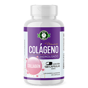 Colágeno com Vitaminas 500mg 120 Cápsulas - Fit Mix 💊