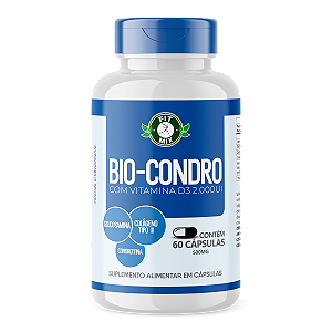 💊 BioCondro com Vitamina D3 2000ui - 60 Cápsulas - FIT MIX