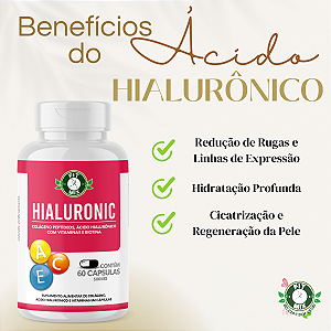 💧 Hialuronic 500mg - 60 cápsulas | Fit Mix 🌟