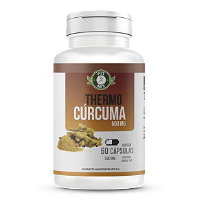 🔥🧡 Thermo Cúrcuma 600mg - 60 Cápsulas - Fit Mix 🌶️🌿