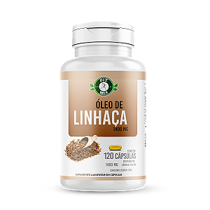 Óleo de linhaça 1400mg 120 cápsulas Fit Mix
