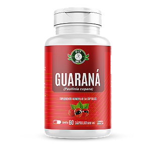 🍒 Guaraná 600mg 60 Cápsulas – Fit Mix 🍒