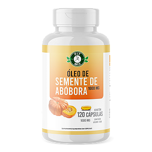 🎃 Óleo de Abóbora 1400mg – 120 cápsulas | Fit Mix🎃