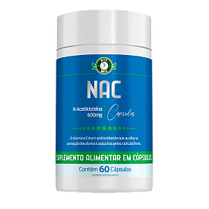 💊✨ NAC 600mg – 60 Cápsulas | Fit Mix 🛡️💚