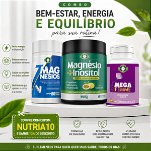 💙💚💜 *COMBO FIT MIX — 3 SUPLEMENTOS PARA COMPLEMENTAR SUA ROTINA* FIT MIX ✨