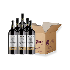 VINHO DEL REI TINTO DEMI-SEC BORDO 1L - 12 UNIDADES