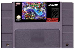 Jogo Turtles IV Turtles in Time SNES