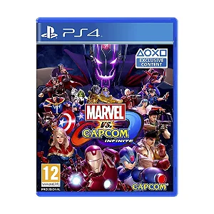 Jogo Seminovo Marvel Vs Capcom Infinite PS4