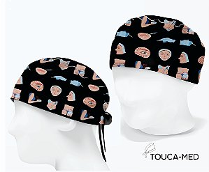 Touca Cirurgia Plástica, Face, Olhos, Nariz, Bumbum.
