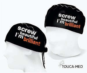 Touca Cirurgia, Screw Beautiful, Brilliant