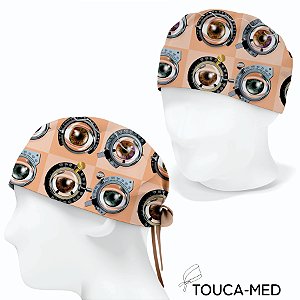 Touca Cirúrgica, Refrator Oftalmológico, Oftalmologia