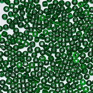 Miçanga 6/0 Verde em Vidro 50gr