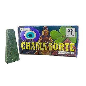 Defumador Pirâmide Chama Sorte