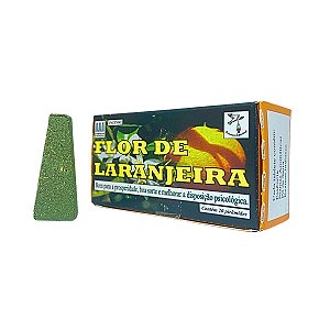 Defumador Pirâmide Flor de Laranjeira