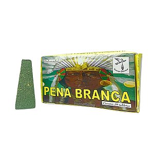 Defumador Pirâmide Pena Branca