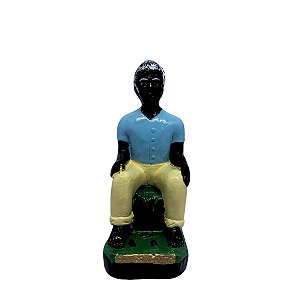 Pai Benedito em Gesso 20CM