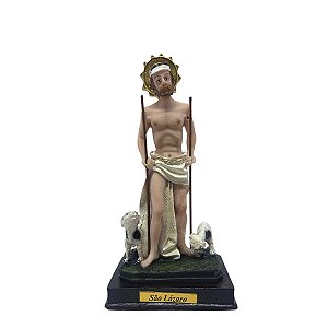 São Lázaro em Resina 15 CM
