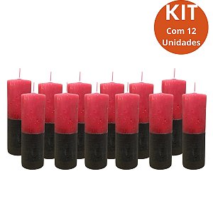 Kit 12 VELAS DA MATA 260G - BI VM/PT