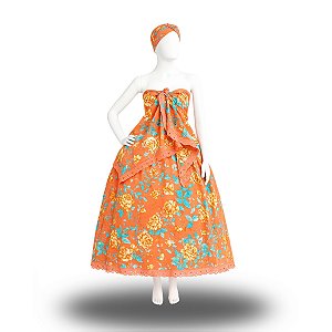 Baiana Rosa 3 Peças  - Umbanda e Candomblé