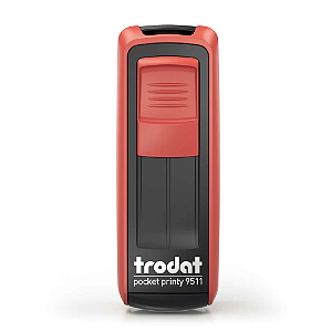 Trodat Pocket 9511 Vermelho – 38x14mm