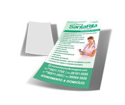 Panfletos, Flyers e Folhetos Couchê 150g Sem Verniz 300x400mm 4x1 - 1000 Unidades