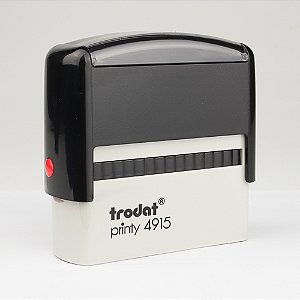 Carimbo Automático Trodat Printy 4915 P2 Preto – 70x25mm
