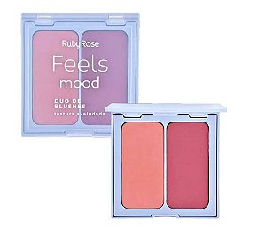 Duo de Blushes Feels Mood Cor B30/B80 Ruby Rose 14g COR: B30/B80