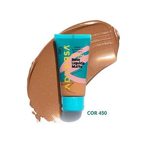 Base Líquida Matte Vegana ADVERSA - Cor 450