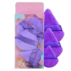 kit esponja 3 unidades - Ruby Anjo