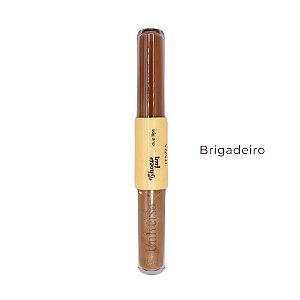 Duo Lips Batom + Gloss Choco Fun COR: Brigadeiro