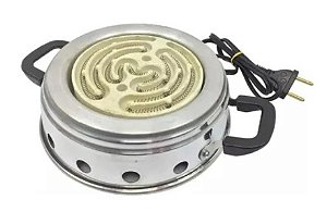 Fogão eletrico 1 boca fogareiro elétrico fogão portátil camping MENOR PREÇO