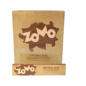 Caixa Seda Zomo Brown Micro Size Slim C/25 Livretos