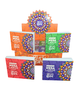 Caixa Piteira de papel Guru Spirit mega large Branca Atacado