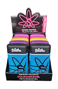 Caixa Isqueiro maçarico Sadhu Edição Limitada Multicolor 2 com 10 unidades