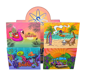 Caixa piteira Sadhu Tropical Vibes Edição limitada Ultra Large PULC-001