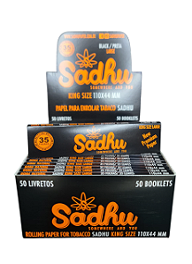 Caixa Seda Sadhu Black King Size Atacado