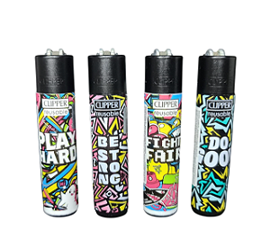 Isqueiro Clipper atacado coleção nova Play com 12 unidades