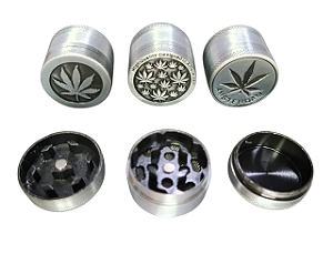 Triturador de metal folha 3 partes