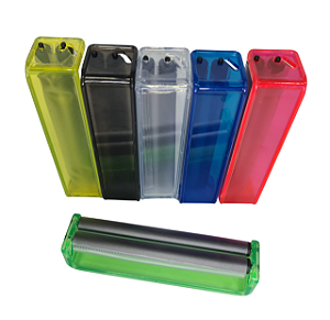 Caixa Bolador máquina de enrolar ROK 110mm Neon King size