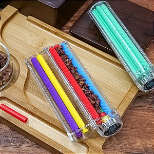 Bolador novo color com fechamento magnético